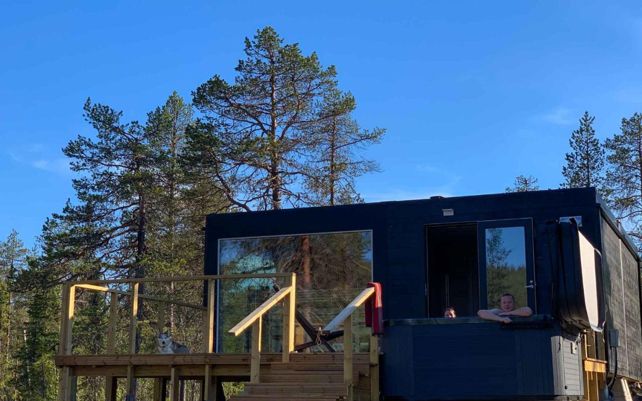 Arctic Skylight Lodge Äkäslompolo Εξωτερικό φωτογραφία