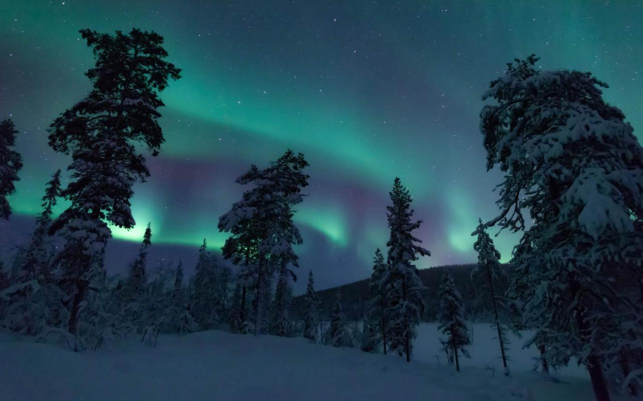 Arctic Skylight Lodge Äkäslompolo Εξωτερικό φωτογραφία